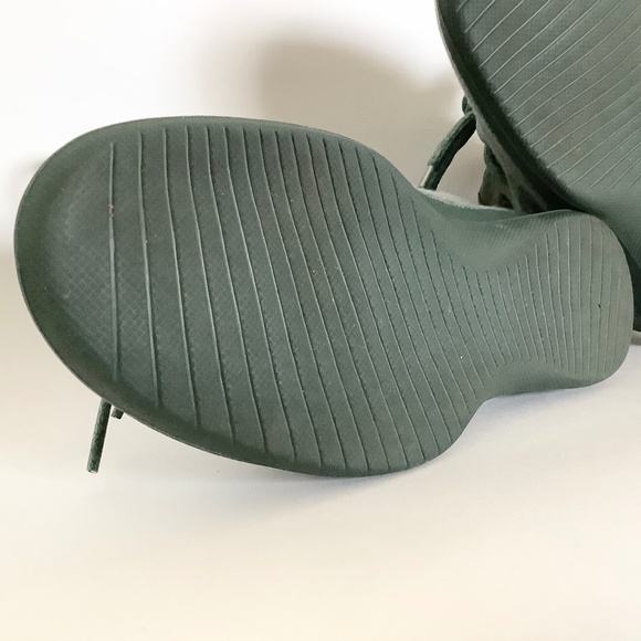 Womens 7 - USED Allbirds Wool Runners Shoes 0818 LV1 Olive Green (Tuke Matcha) - Picture 8 of 11